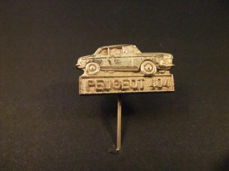 Peugeot 404 oldtimer zilverkleurig